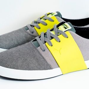 PUMA El Ace 3 Chambray Sneakers Size 10 355424-05